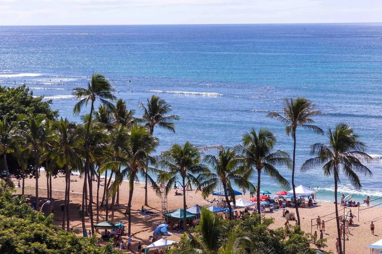 Apartment @ Marbella Lane Studio, 15 Steps From The Beach, 11 Mins From The Airport Honolulu