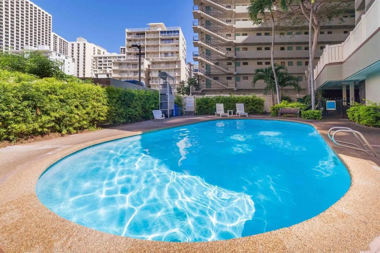 Apartment @ Marbella Lane Studio, 15 Steps From The Beach, 11 Mins From The Airport Honolulu